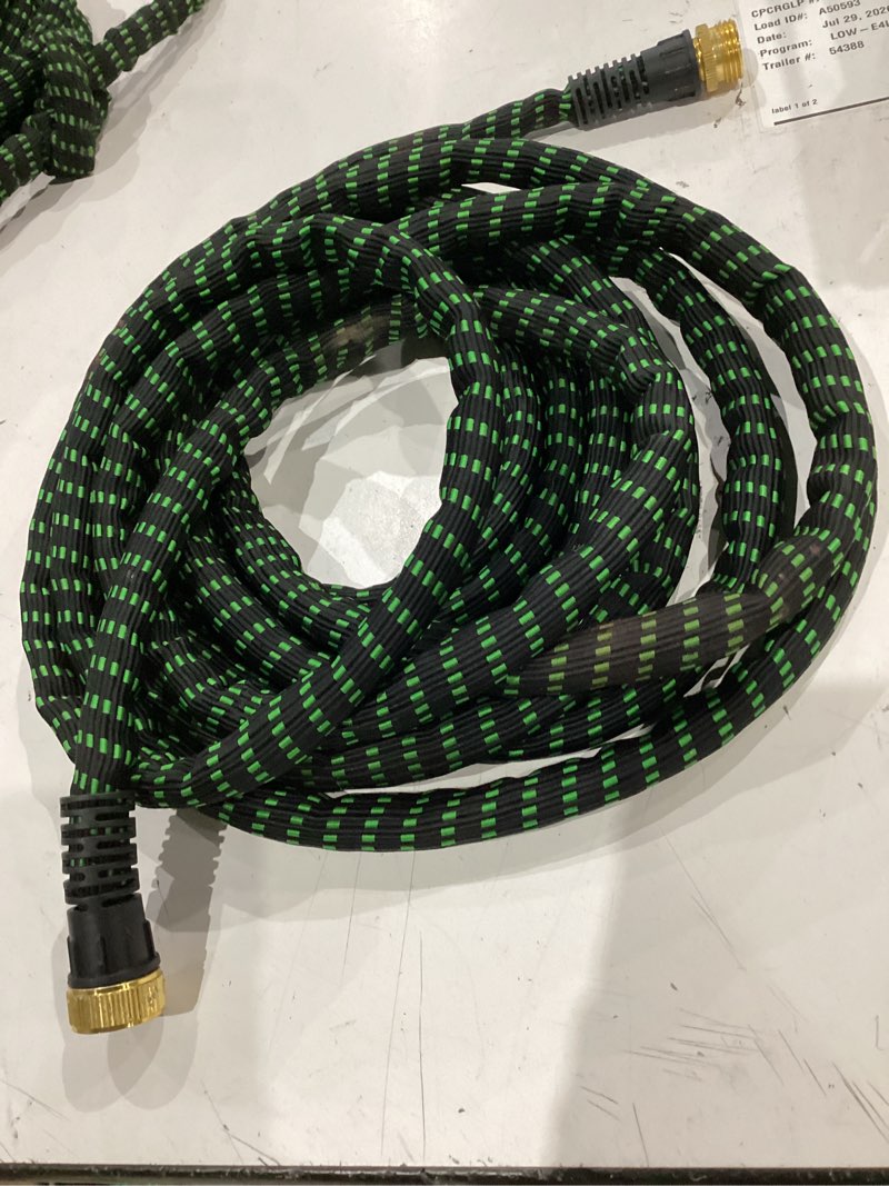 Condition photo showing As Is for flex-able hose flex-able xtreme hose 100ft - kink free, expandable, heavy duty, green