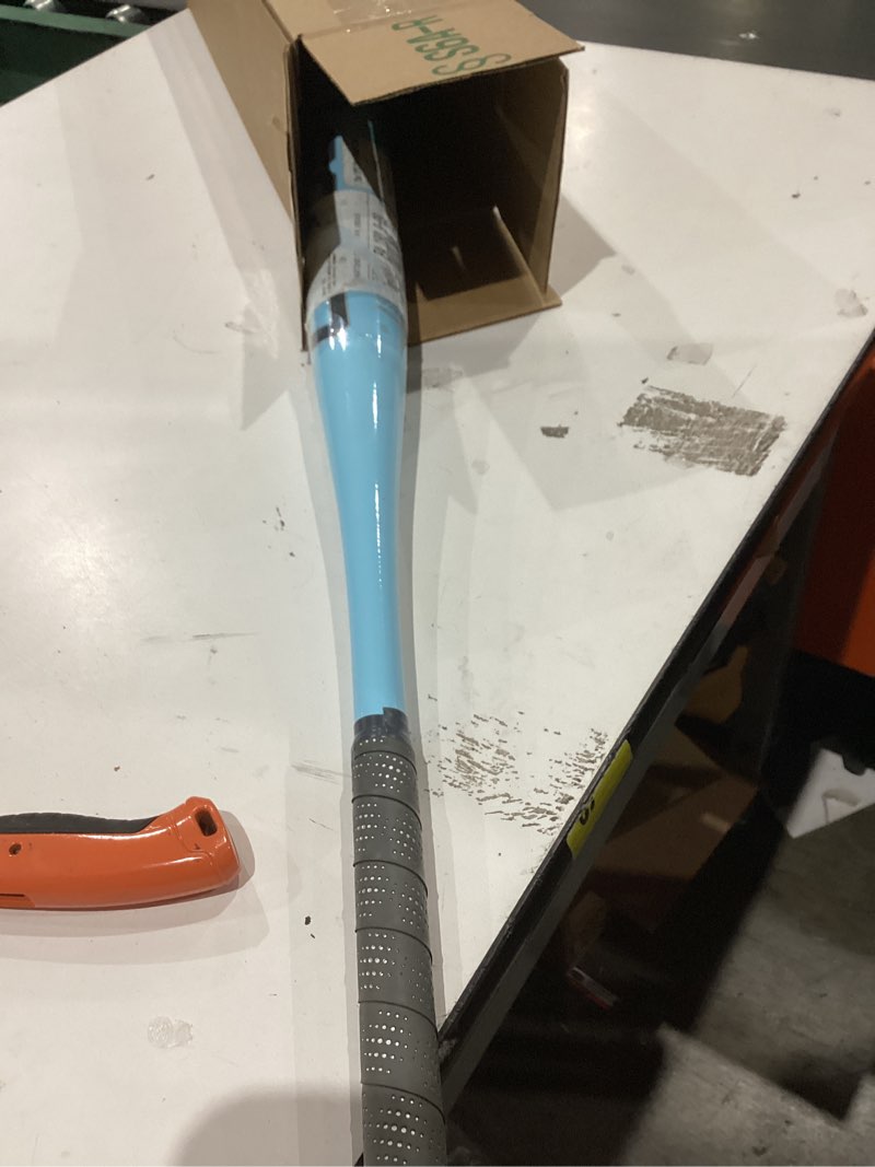 Condition photo showing As Is for easton | ghost youth fastpitch softball bat | approved for all fields | -11 drop | 1 pc. aluminum light blue 31 inch
