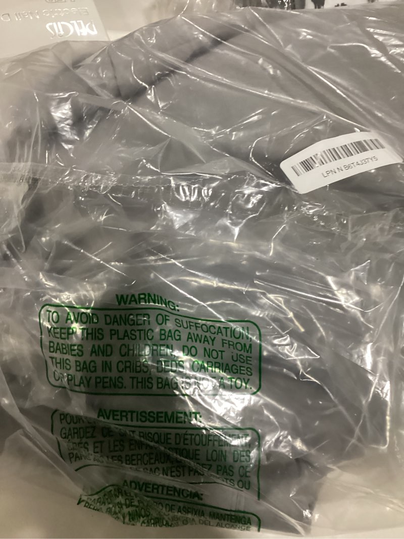 Condition photo showing New/Like New for Bedsure Queen Comforter Set Grey - Bed in a Bag Queen Size Bedding 7 Pieces, GentleSoft™ Pintuck Bed Set Gift for Family, Pinch Pleat All Season Comforter with Sheets, Pillowcases & Shams Queen 01 - Grey