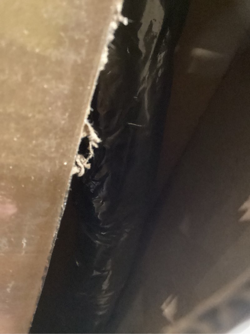 Condition photo showing Good Condition for OstepDecor Round Clear Table Protector 64 Inch Thick Clear Table Cover Protector Round, Plastic Waterproof PVC Tablecloth, Vinyl Circle Table Top Protector for Dining Room, Coffee Tabletop 64" (Round) Round Clear