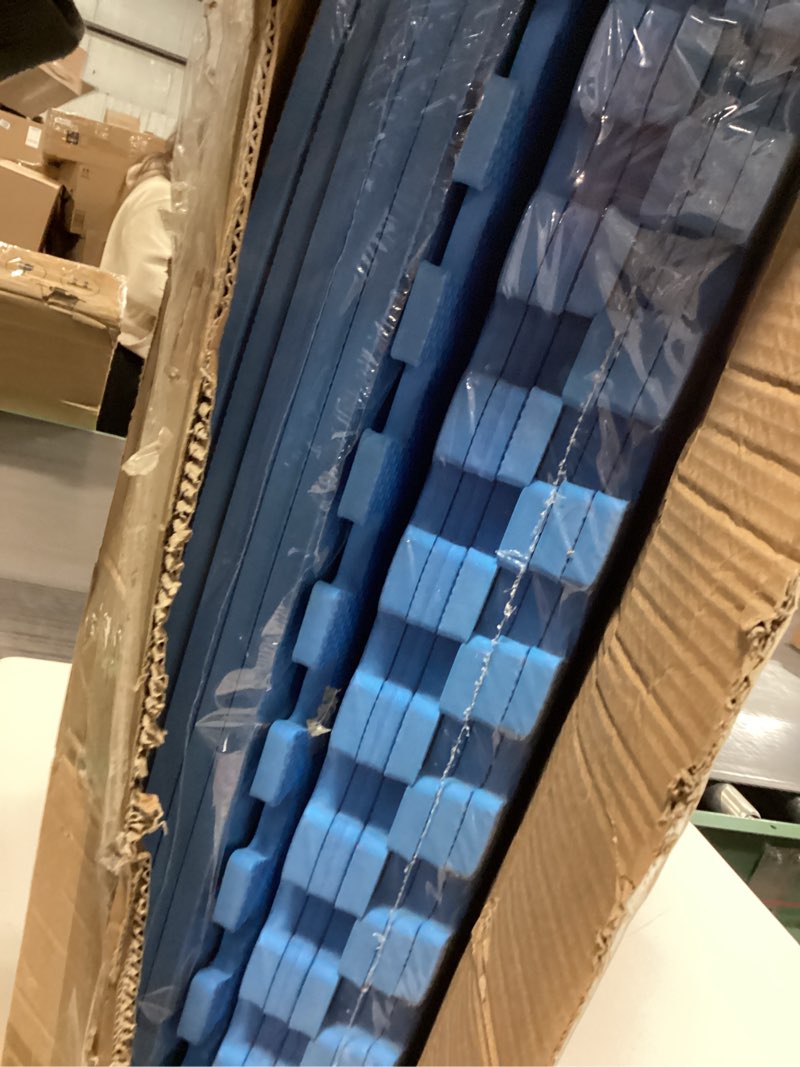 Condition photo showing Good Condition for ProsourceFit Puzzle Exercise Mat ½ in, EVA Interlocking Foam Floor Tiles for Home Gym, Mat for Home Workout Equipment, Floor Padding for Kids, Blue, 24 in x 24 in x ½ in, 48 Sq Ft - 12 Tiles Blue 12 Pack (48 SQ FT)