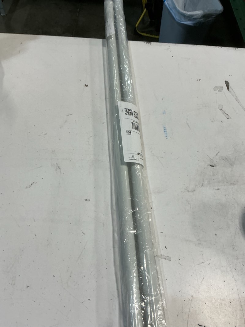 Condition photo showing New/Like New for yywl&hp spring tension curtain rod white 2pack adjustable length 53-98 inch, diameter 0.86 inch, self-extending adjustable length hanging on windows,doors 53"-98" 2