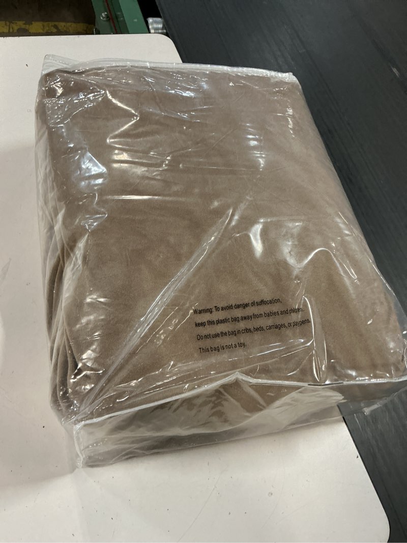 Condition photo showing New/Like New for h.versailtex real velvet plush 3 piece stretch sofa covers couch covers for 2 cushion couch sofa slipcovers width up to 90 inch feature thick soft stay in place (large sofa, camel) 2 cushion sofa camel