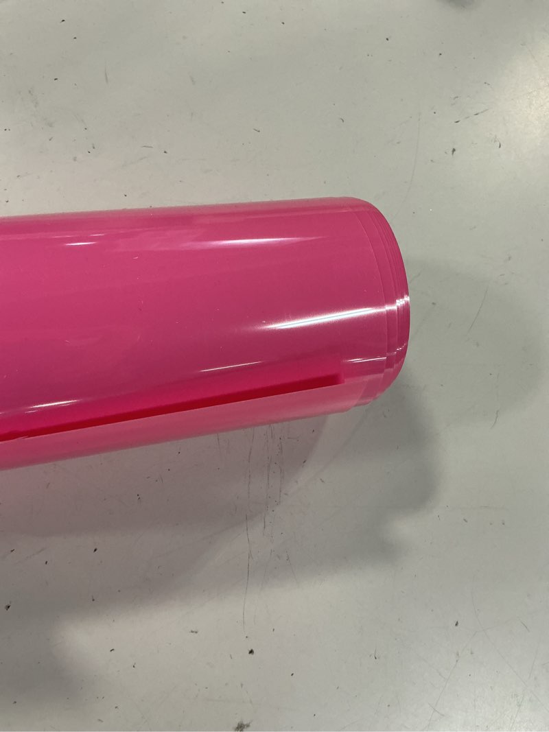 Condition photo showing Good Condition for guangyintong heat transfer vinyl pink htv rolls, 12" x 40ft pink iron on vinyl for t shirts, glossy surface htv vinyl for all cutter machine easy to cut & weed for heat vinyl diy design pink 40ft-classic