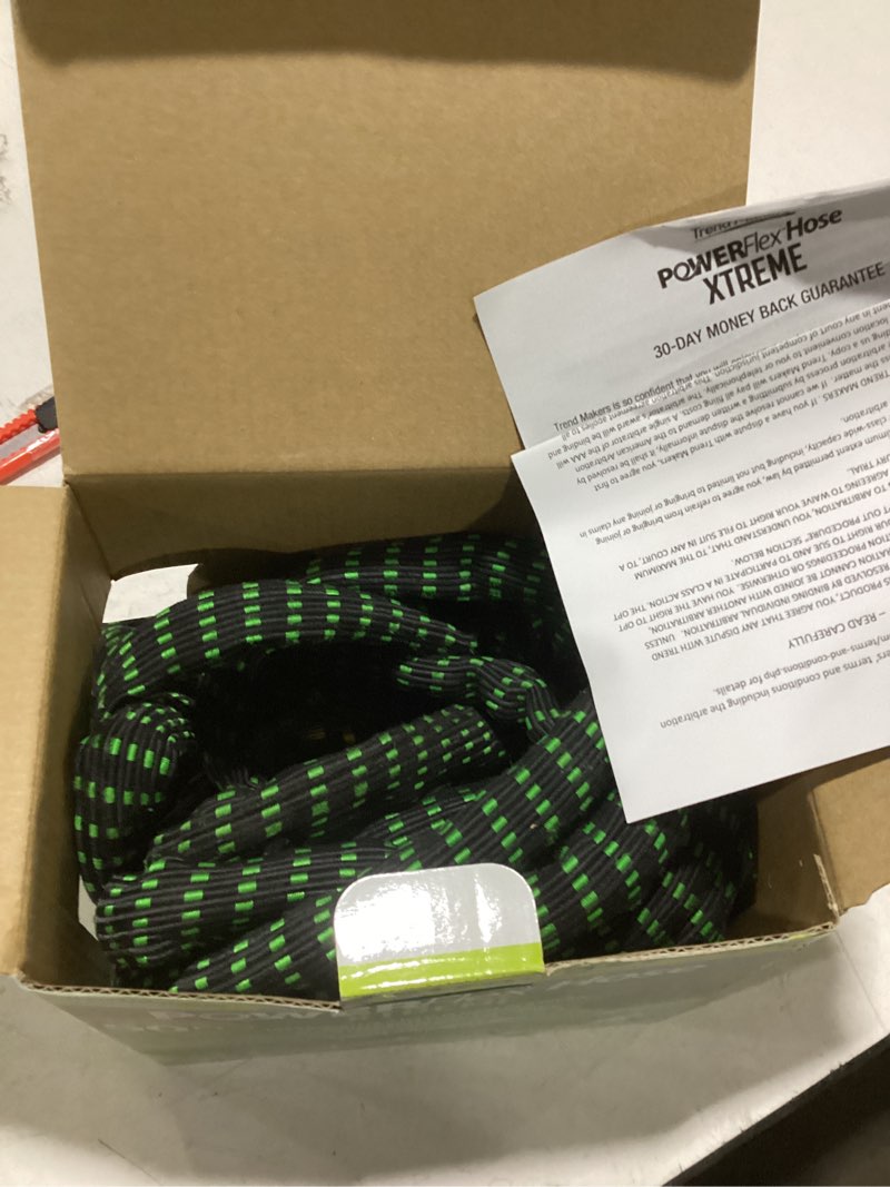 Condition photo showing Good Condition for flex-able hose flex-able xtreme hose 50ft - kink free, expandable, heavy duty, green garden hose