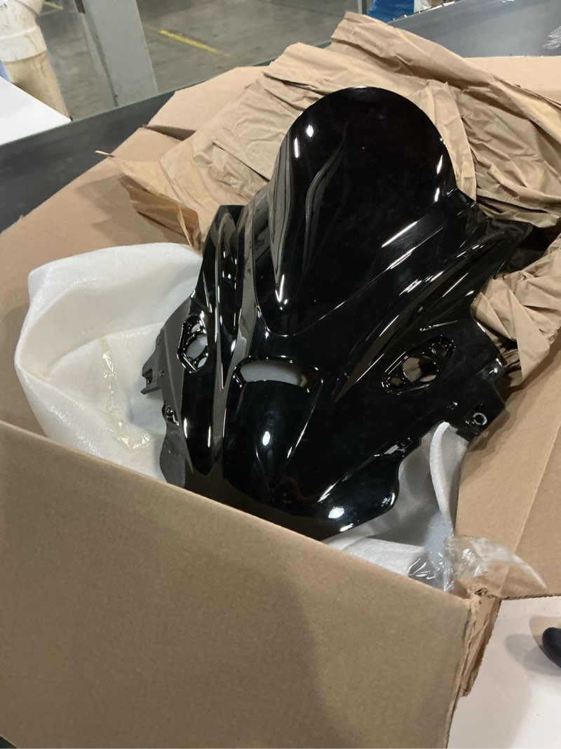 Condition photo showing Good Condition for front fairing wind deflector for 675sr 675sr-r 675srr 2024 2025 motorcycle accessories rise windscreen windshield wind deflectors shield protector color 12