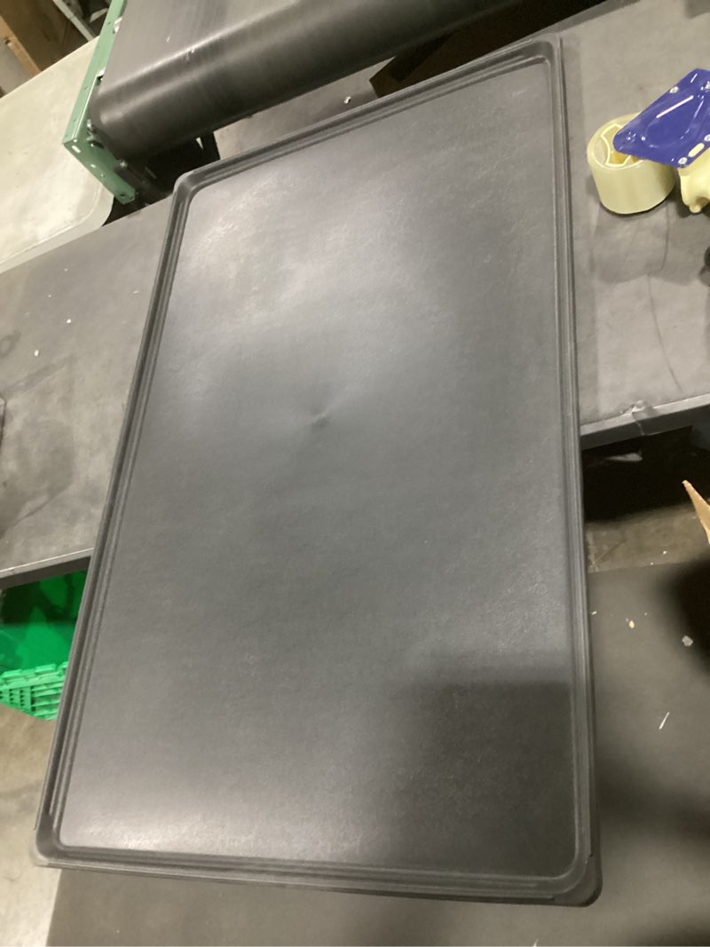 Condition photo showing Good Condition for mofbeawk dog crate tray 47"-chewproof replacement pan, easy to clean, easy to assemble,ideal for potty training-perfect for pet crates & kennels(46.85" l x 29.17" w x 1.0" h, tray 47” fit 48” crate) 46.9"l x 29.2"w x 1.0"h 1pcs 46.85" tray