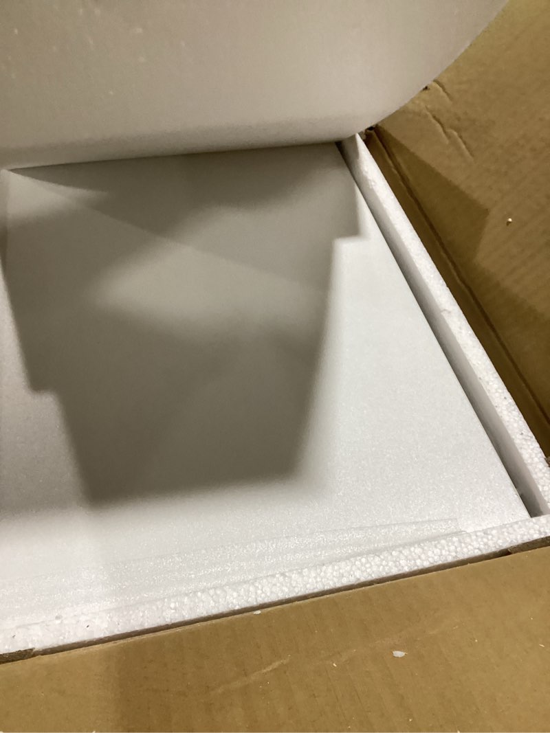 Condition photo showing New/Like New for Masupu Fluted Nightstand,Modern Night Stand Wood Bedside Table with Storage Drawer Side End Table for Bedroom,Living Room,Office,White White Fluted Drawer