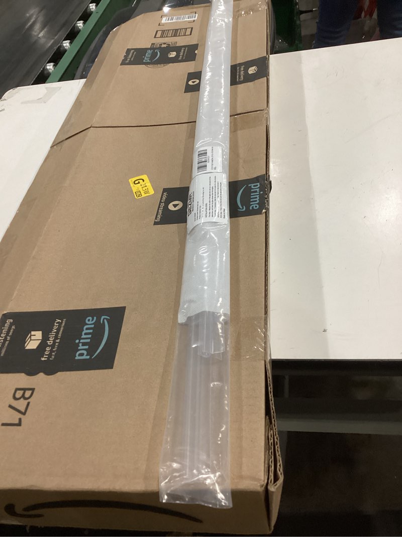 Condition photo showing Good Condition for 2-pack frameless shower door bottom seal (1/4'' x 39'') clear glass shower door sweep strip can covers up to 23mm gap - stop leaks