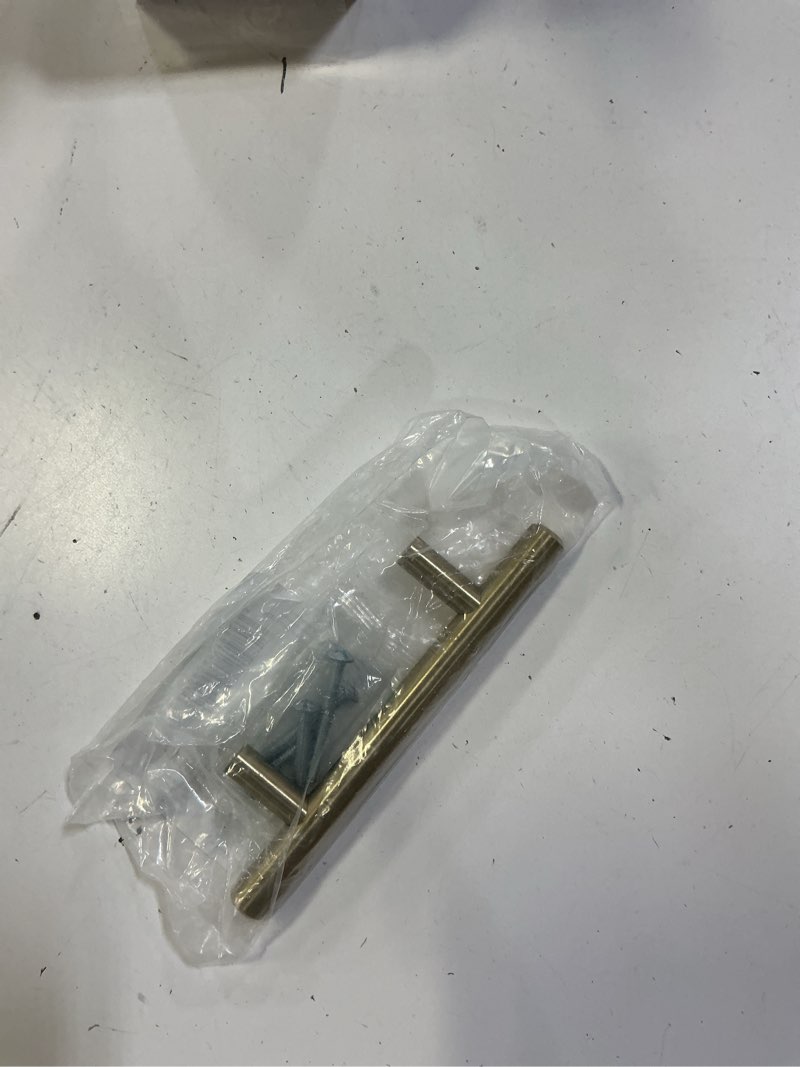 Condition photo showing New/Like New for amerock bp40515 bar pulls 3  center to center bar cabinet pull - gold