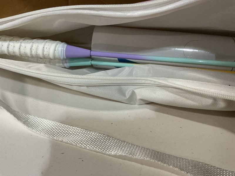 Condition photo showing Good Condition for hiraliy badminton rackets set for backyards, badminton set, includ 2/4 rackets, 6/12 birdies, 1 carrying bag, outdoor game for adult family beginner 2 player(2 racket 6 birdies)