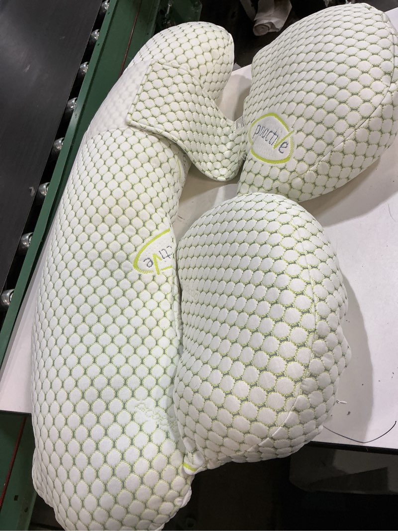 Condition photo showing Good Condition for Pregnancy Pillow for Pregnant Women, Soft Pregnancy Body Pillow, Support for Back, Belly, HIPS, Legs, Maternity Pillow with Detachable and Adjustable Pillow Cover
