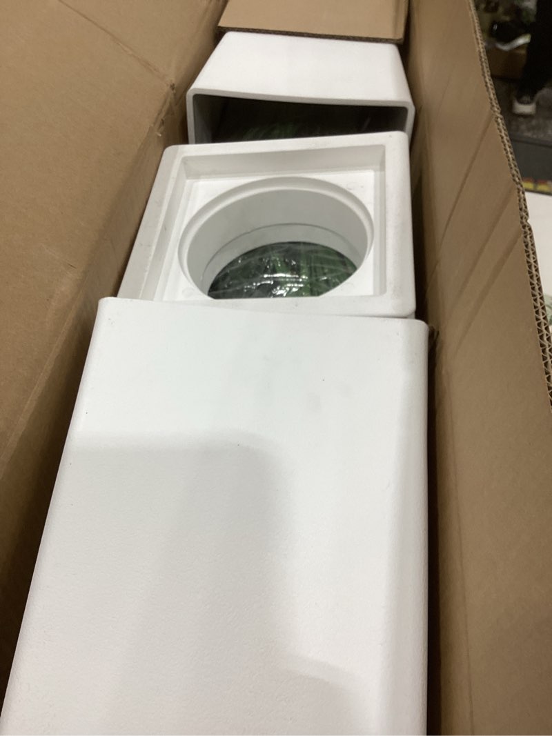 6 ft Fake Palm Tree Faux Areca Palm Plants with Full Lifelike Palm Leaves Realistic Trunks Fake Trop