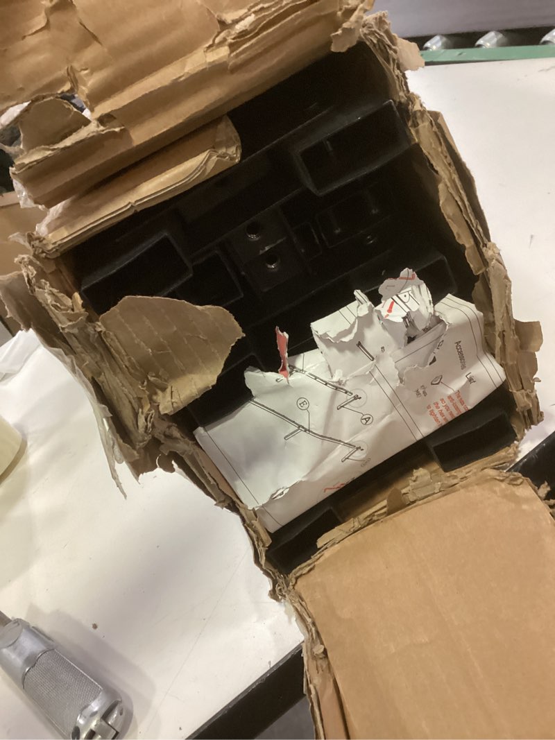 Condition photo showing As Is for 7 Inch King Bed Frame No Box Spring Need, Low Profile Metal Platform King Size Bed Frame, Heavy Duty Support Bedframes King, Easy Assembly