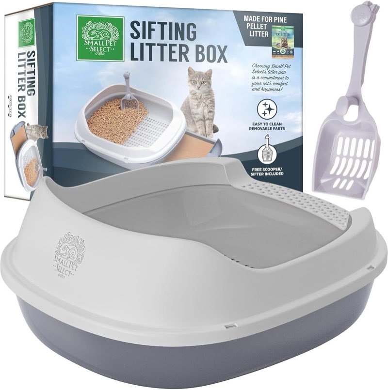 small pet select pine pellet cat litter