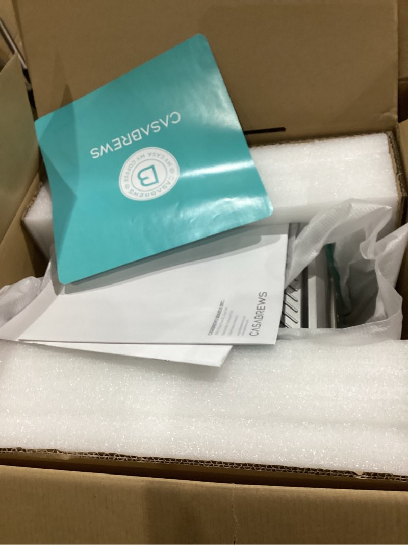 Condition photo showing Good Condition for CASABREWS Ultra Espresso Machine with LCD Display, Espresso Maker with Powerful Milk Frother, Customizable Brewing Temperature, Provides Barista-Level Lattes and Cappuccinos, Gift for Men & Women