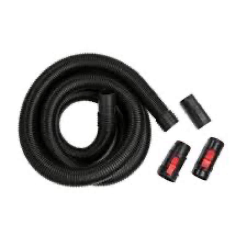 CRAFTSMAN CMXZVBE38758 2-1/2 in. x 13 ft. POS-I-LOCK Wet Dry Vac Hose Attachment Kit, Industrial-Gra
