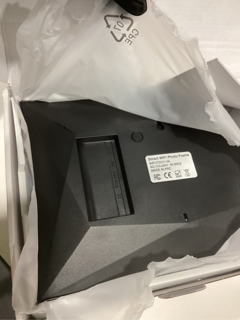 Condition photo showing Good Condition for Frameo 10.1 Inch WiFi Digital Picture Frame with 32GB Storage,1280 * 800P IPS HD Touch Screen,Send Photos/Videos from Your Phone Anywhere, Photo Gifts for Parents and Grandparents