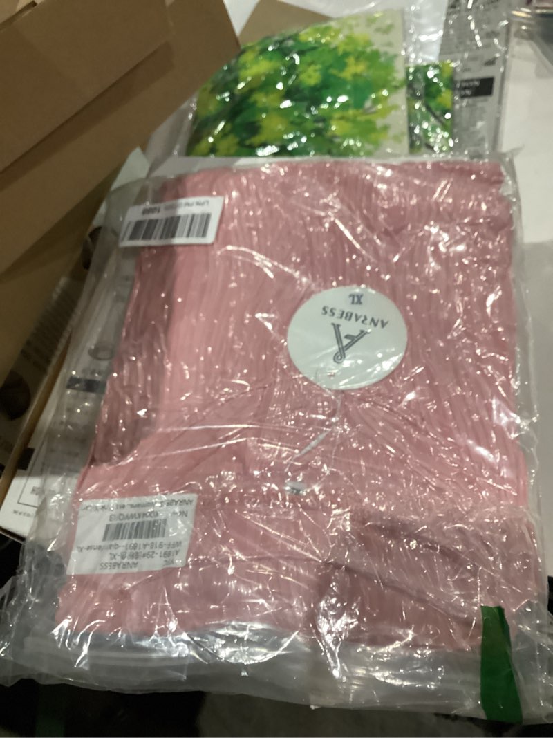 ANRABESS Womens Summer V Neck Cap Sleeve Tunic Short Dress 2025 Casual Fit Textured A-line Beach Vac