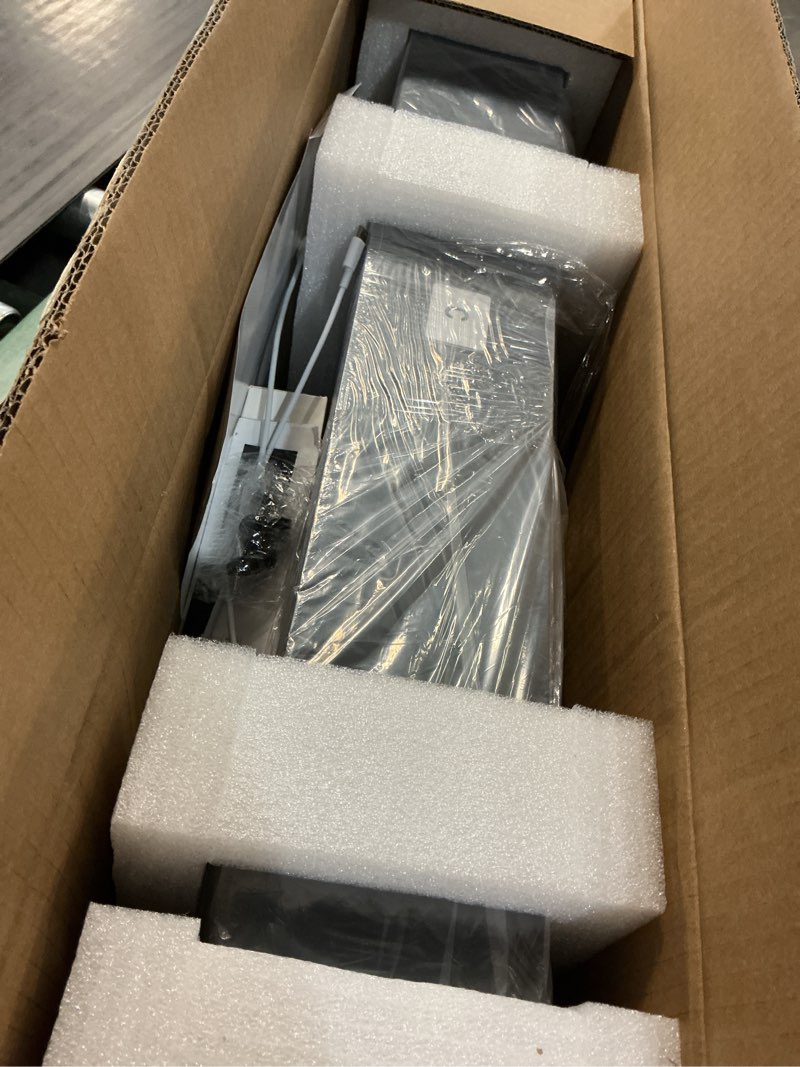 Condition photo showing Good Condition for led lighted liquor bottle display shelf 3 tier 24 inch illuminated home bar shelf display stand with remote and app control multicolor acrylic lighted bottle display for home commercial bar party