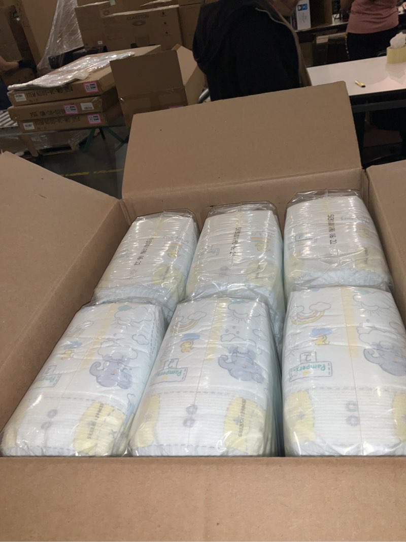 pampers size 2 186 ct 