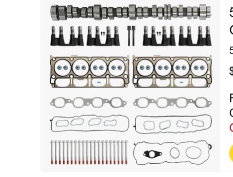 5.3 non afm dod disable camshaft lifter kit head gasket set fit for chevrolet silverado 1500 suburba