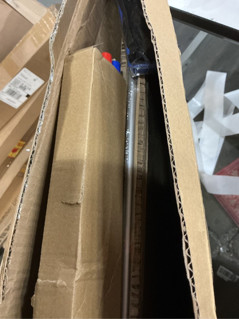 Condition photo showing As Is for H-Qprobd 3' x 2' Magnetic Whiteboard Large Dry Erase White Board 36"x24" Aluminum Presentation Whiteboard with Long Pen Tray, 6 Markers, 2 Erasers &12 Magnets 36"W x 24"H