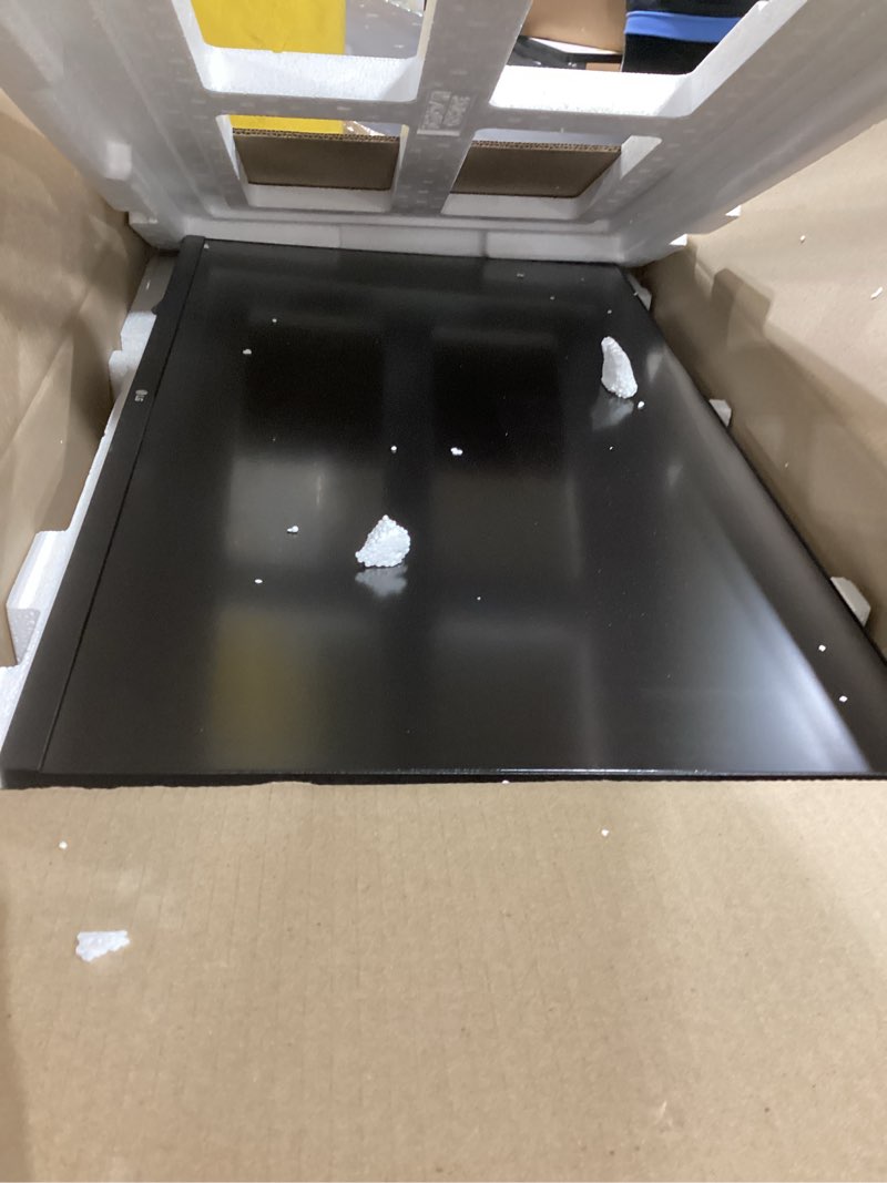 Condition photo showing Good Condition for untested  LG 32UR500K-B Ultrafine 32-inch 4K UHD (3840x2160) Computer Monitor HDR10 Built-in Speaker x2 OnScreen Control Reader Mode Flicker Safe Borderless Design HDMIx2 DisplayPort Black 32UR500K-B Tilt