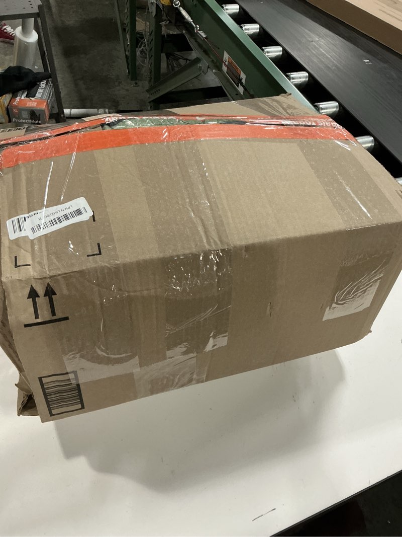 Condition photo showing As Is for Nesker Comforter Set King Size, Bohemian Boho Geometric 7 Pcs Bedding for Kids and Adults, Mid Centu