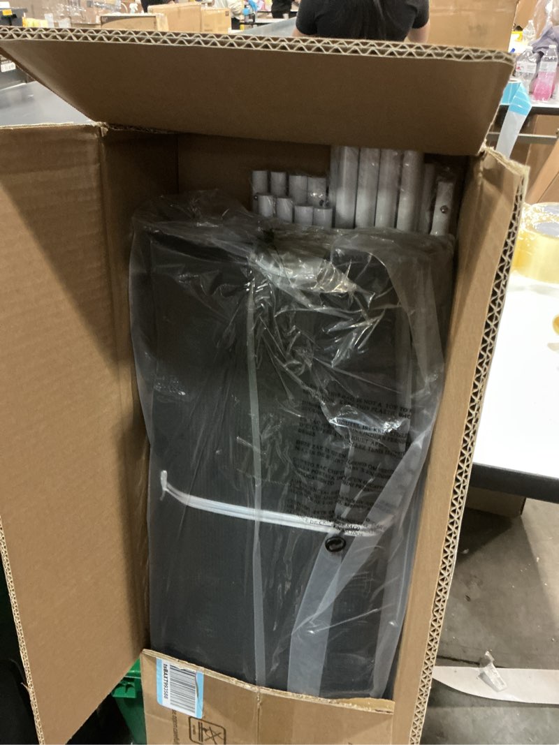 Condition photo showing New/Like New for MELONFARM 4x4 Grow Tent, 48"x48"x80'' High Reflective 600D Diamond Mylar Canvas with Observation Window and Floor Tray for Hydroponic Indoor Plant Growing