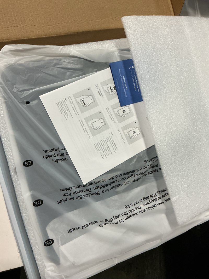 Condition photo showing New/Like New for etekcity fsa&hsa eligible smart scale for body weight fat, digital weighing machine for accurate bmi muscle mass composition, apple health compatible fitness equipment,tft,?tempered glass,black black-color screen