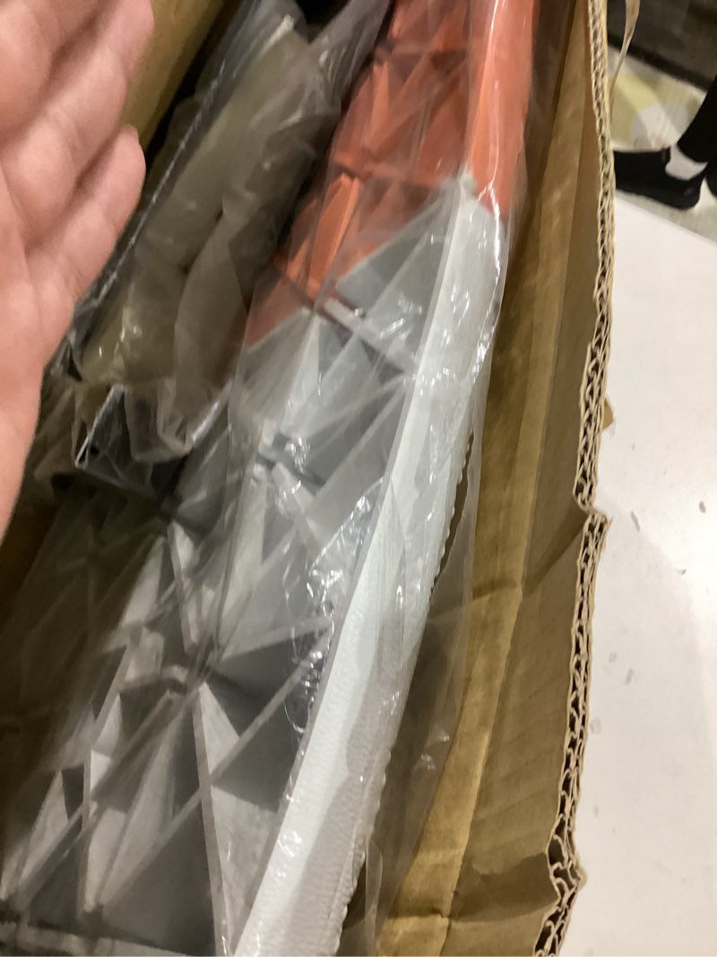 Condition photo showing Good Condition for champro orange/white double first base with in-ground anchor for youth baseball, made of molded rubber