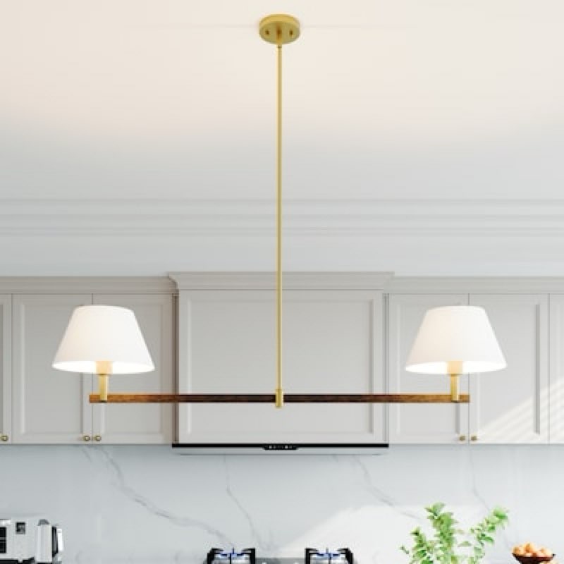 ACROMA Selma 2 -Light Satin Gold Modern/contemporary Bare bulb For Use in