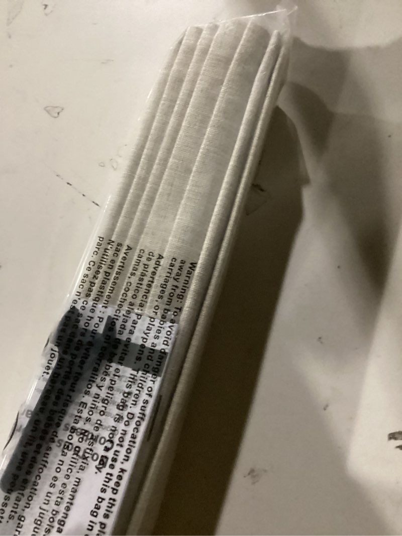 Condition photo showing New/Like New for lazblinds no tools no drill cordless roman shades for windows, blackout thermal insulated uv blocking window blinds, room darkening fabric blinds for indoor windows, 30'' w x 64'' h, beige blackout - beige 30" w x 64" h