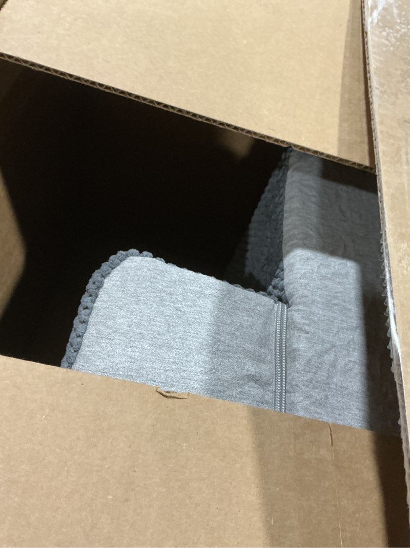 Condition photo showing Good Condition for Dog Stairs for Small Dogs - Pet Stairs 2 in 1 with Zippers Suitable for Couch and Bed, 35D Foam Dog Steps with Non Slip Bottom Grey 4 Steps, Grey