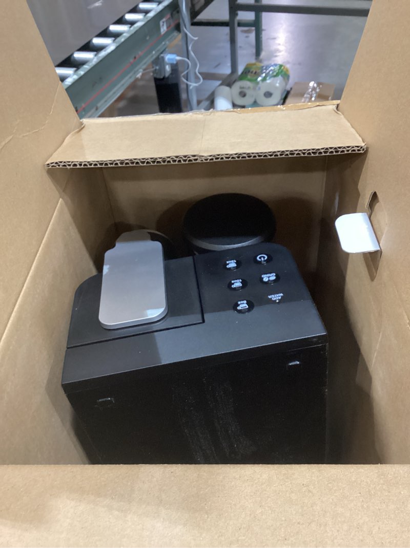 Condition photo showing As Is for Cuisinart Single-Serve Coffee Maker + Coffee Grinder with 8, 10, and 12 oz. Serving Size, Compatible with Single-Cup Pods, 48-Ounce Removable Reservoir, Stainless Steel, DGB-2SS