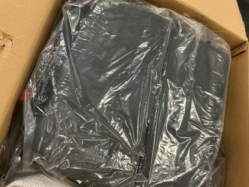 Condition photo showing Good Condition for Universal Forklift Seat, Fold Down Tractor Seat with Adjustment Armrest, Safety Belt and Operator Position Switch, Excavator Skid Loader Backhoe Dozer Telehandler