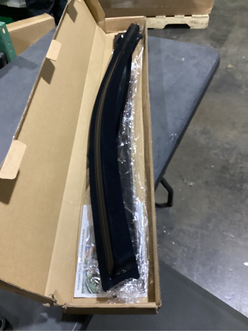 Condition photo showing Good Condition for window visors rain guards shield for 2013-2018 nissan altima, out-channel window vent wind deflectors visors shades for 13-18 altima