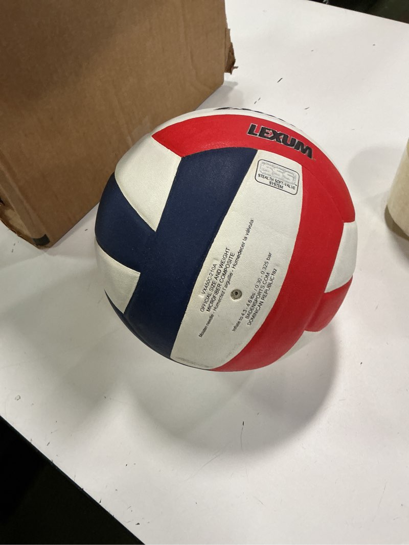 Condition photo showing Good Condition for Lexum Microfiber Volleyball NFHS Stamped