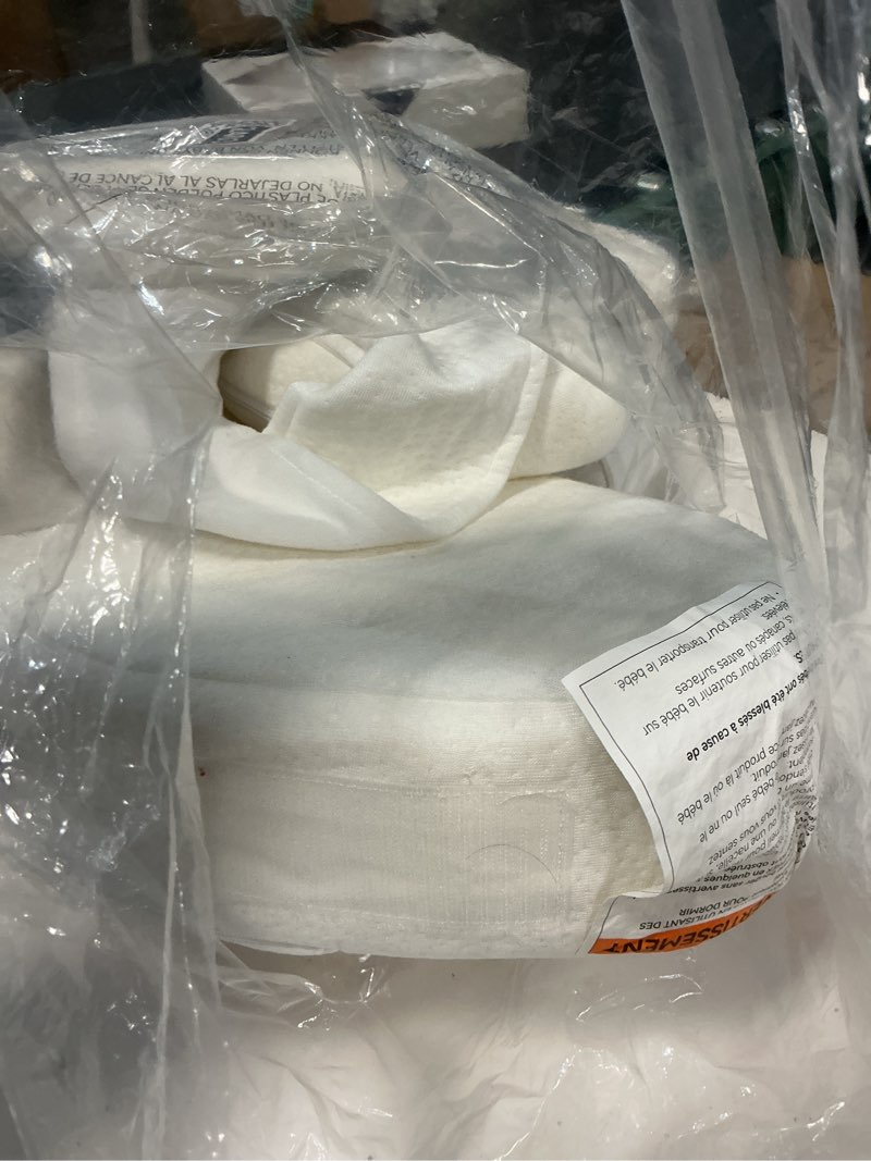 Condition photo showing Good Condition for Momcozy CozyPro Nursing Pillow - All Around Lumbar & Arm Support - Safety Guard, Firm & Springy Memory Foam-Stable, Ergonomic Support, Easier Breastfeeding, Wider Cushion, Adjustable, Removable Cover White (Cozypro With Lumbar Support) CozyPro Nursing Pillow