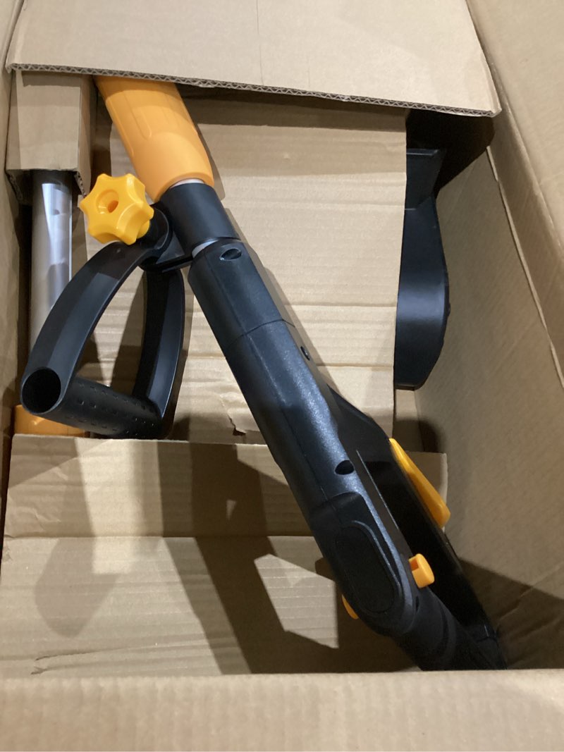 Condition photo showing As Is for Cordless Snow Shovel Compatible with DeWalt 20V MAX Battery (Tool Only), 11" Lightweight Electric Snow Blower with 20FT Max Throw & Adjustable Handle, Snow Thrower for Driveway, Deck, Patio & Steps