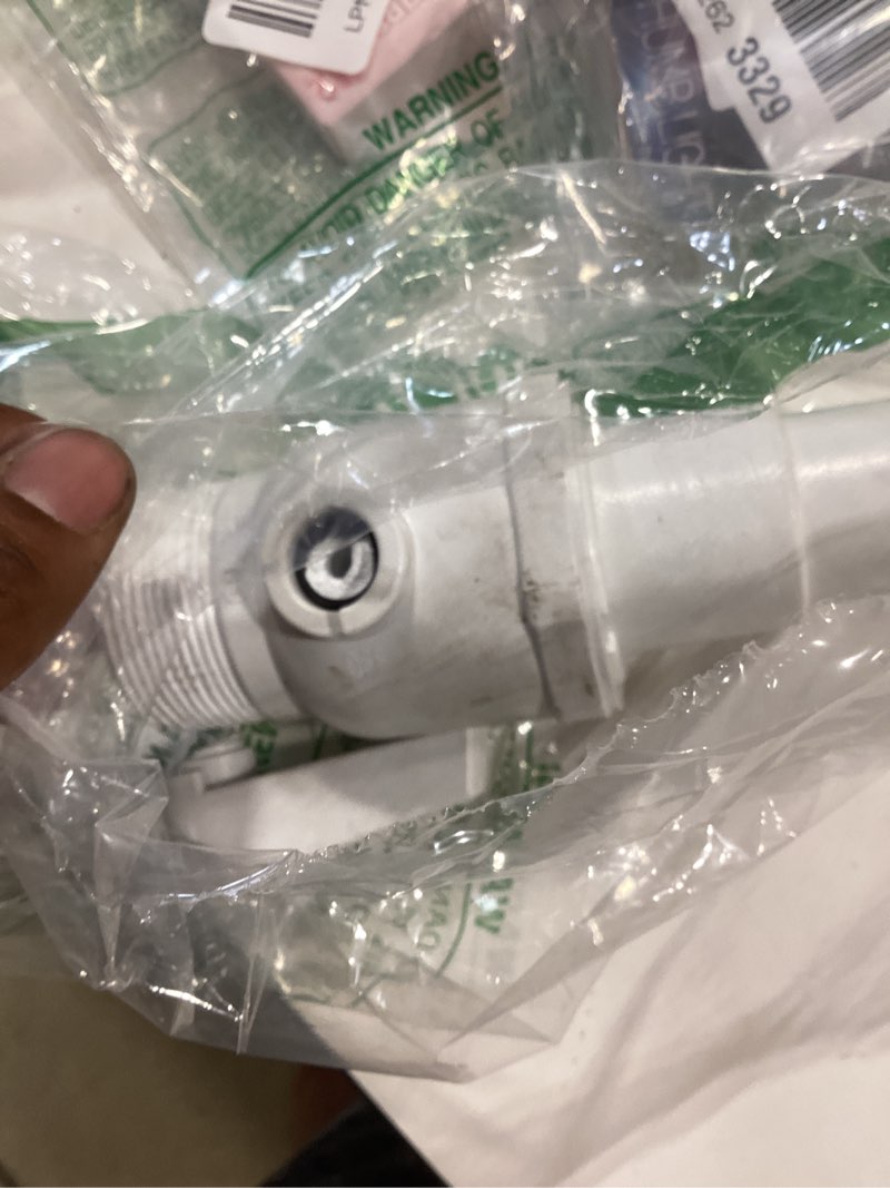 Condition photo showing As Is for nqeuepn pool shut-off valve, 1.5" mip x 1.5" - 1.25" swimming pool valve 2-way econoline ball valve for pool plumbing max 50 psi pressure rating compatible with hayward pool filter pn.sp0729 (white)