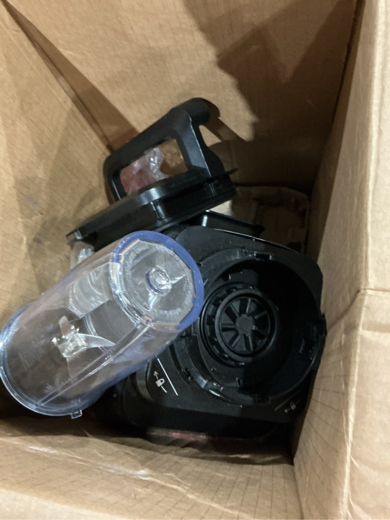 Condition photo showing As Is for ninja bn751 professional plus duo blender, 1400 peak watts, 3 auto-iq programs for smoothies, frozen drinks & nutrient extractions, 72-oz. total crushing pitcher & (2) 24 oz. to-go cups, black 72 oz. blender + 24 oz. cups