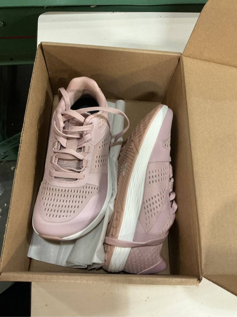 Condition photo showing Good Condition for whitin women's wide toe box running shoes + zero drop sole with durable, protective upper 8 wide pink