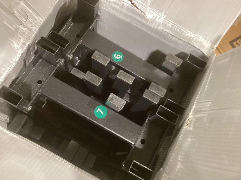 Condition photo showing Good Condition for D&H FURNIMMT Full Size Box Spring 7 Inch, Heavy Duty Metal Box Spring Bed Base with Fabric Cover, Mattress Foundation, Easy Assembly, Noise Free?Full?