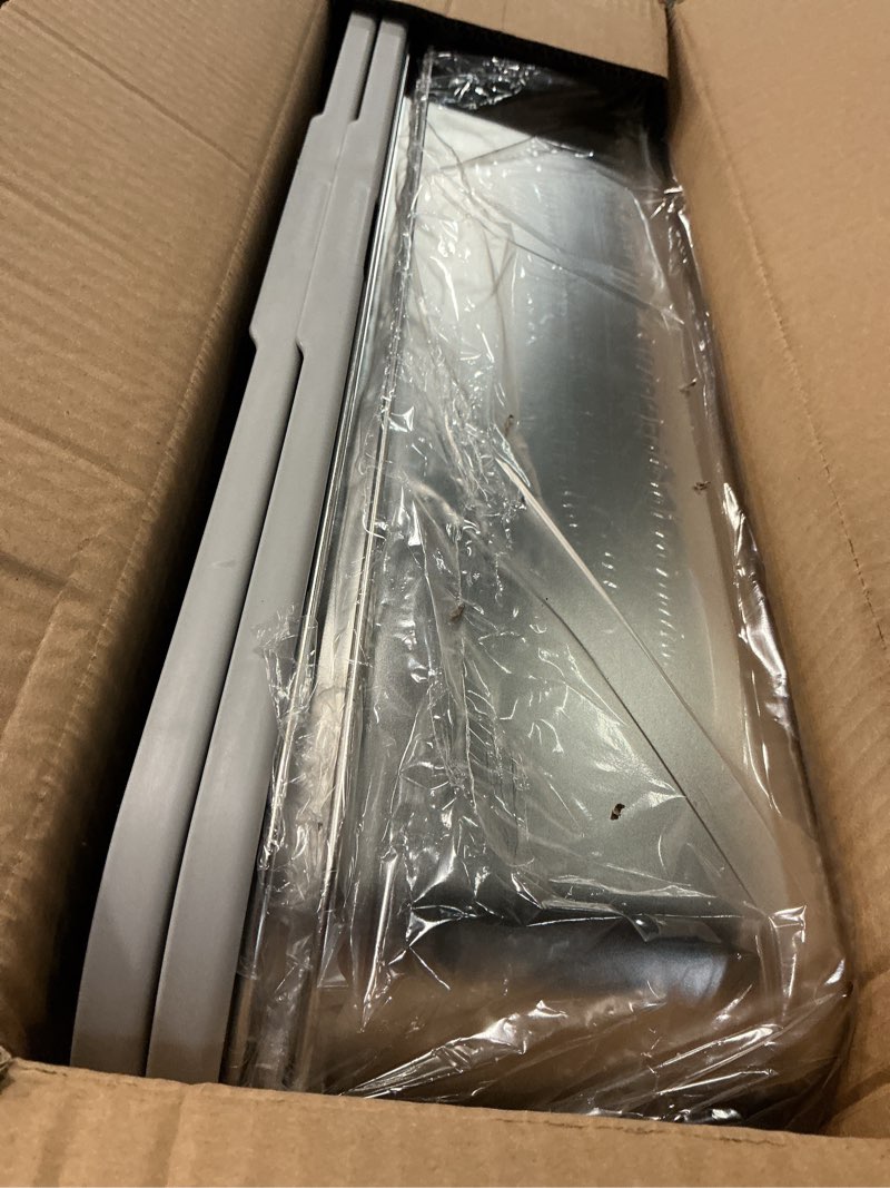 Condition photo showing Good Condition for 2 Pack Stainless Steel Litter Box | XL Enclosed Cat Litter Boxes with Lid for Big Cats and Multi-Cats | High Sided, Anti-Urine Leakage | Non-Stick Bottom?Silver Gray? X-Large Silver Gray 2 Pack