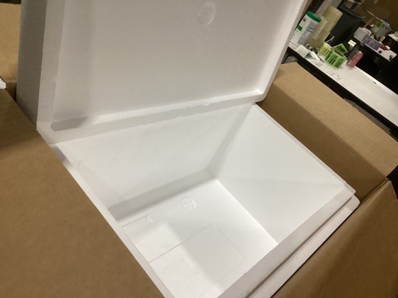 Polar Tech 245C Thermo Chill Insulated Carton with Foam Shipper, Medium, 17" Length x 10" Width x 8-1/4" Depth, Original Version