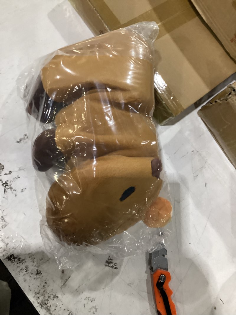 Condition photo showing New/Like New for ouozzz capybara plush toy, 5-in-1 large mommy capybara stuffed animal | unique capibaras peluches gift for girls & boys, ideal snuggle birthday capibara gift (3+ years and up)