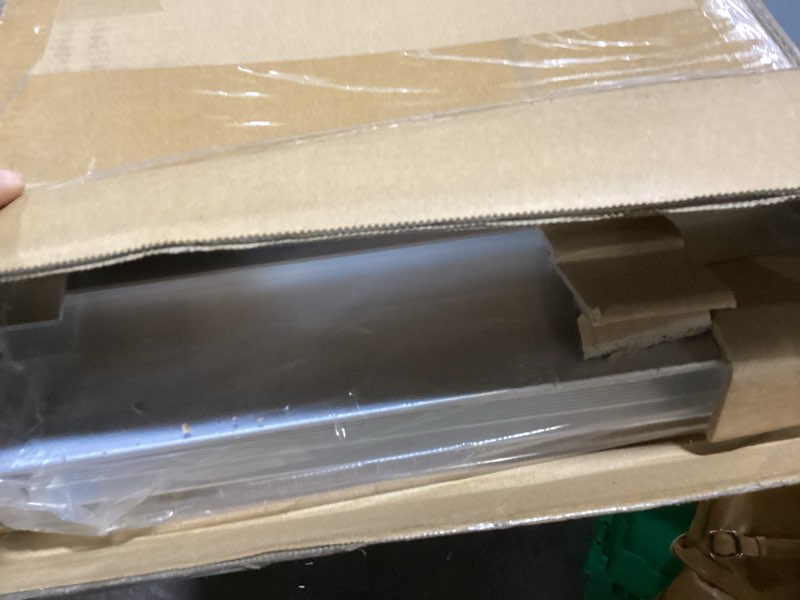 Condition photo showing Good Condition for fachnuo 4 feet portable wheelchair ramp, non-skid aluminum handicap ramps with handle, folding threshold wheel chair ramp for home steps, stairs, entry, threshold, curbs, stairs, 800lbs capacity aluminum 4ft(using height 4-12'')