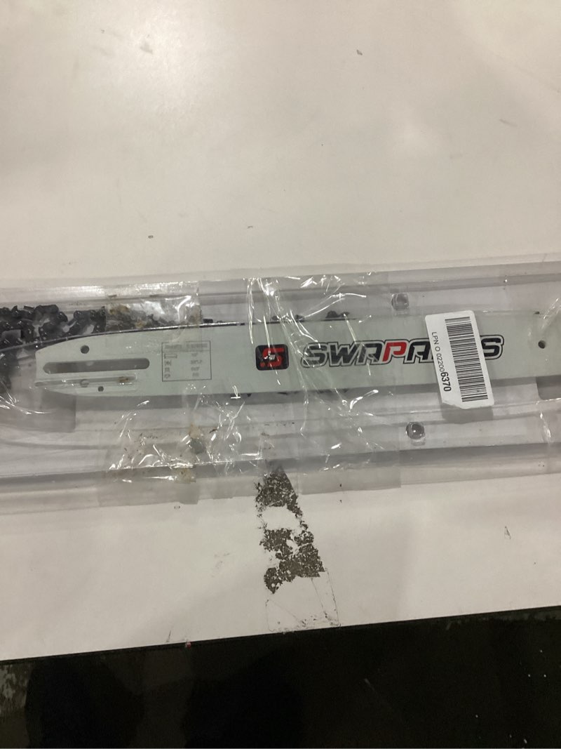 Condition photo showing New/Like New for 16 Inch Replacement Chainsaw Bar and Chain Combo, 3/8" LP Pitch, 050" Gauge, 56 Drive Links for Greenworks 2904302, Craftsman, Poulan, Ryobi, Echo, Makita E-00103, Homelite, Husqvarna